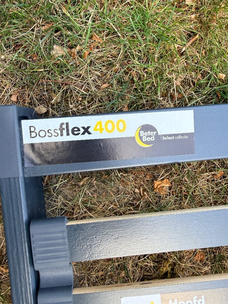 Lattenbodem Bossflex 400 vlak – 80x200 – 2 stuks beschikbaar, Ophalen, Eenpersoons, Zo goed als nieuw, 80 cm