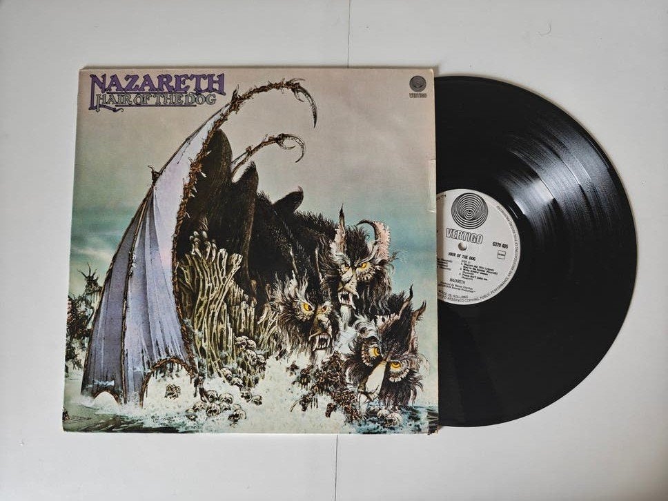 Nazareth – Hair of the Dog (LP, 1975) Dutch Pressing Vertigo, LP, Gebruikt, Hard Rock, Ophalen of Verzenden