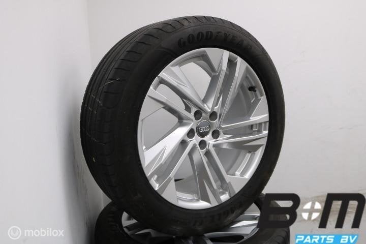 Org 20 inch velgen + banden Audi Q7 4M 4M0601025BQ, Auto-onderdelen, Gebruikt, 285 mm, Banden en Velgen