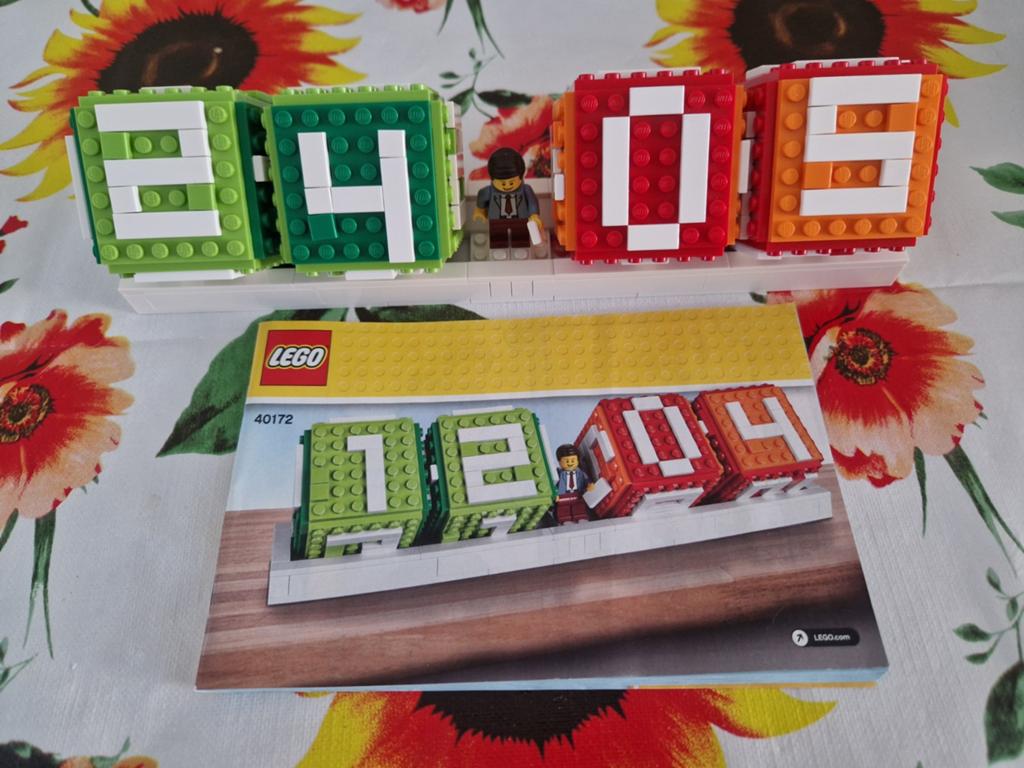 LEGO 40172 - iconische bouwsteenkalender, Compleet, Overige thema's, Lego, Ophalen of Verzenden
