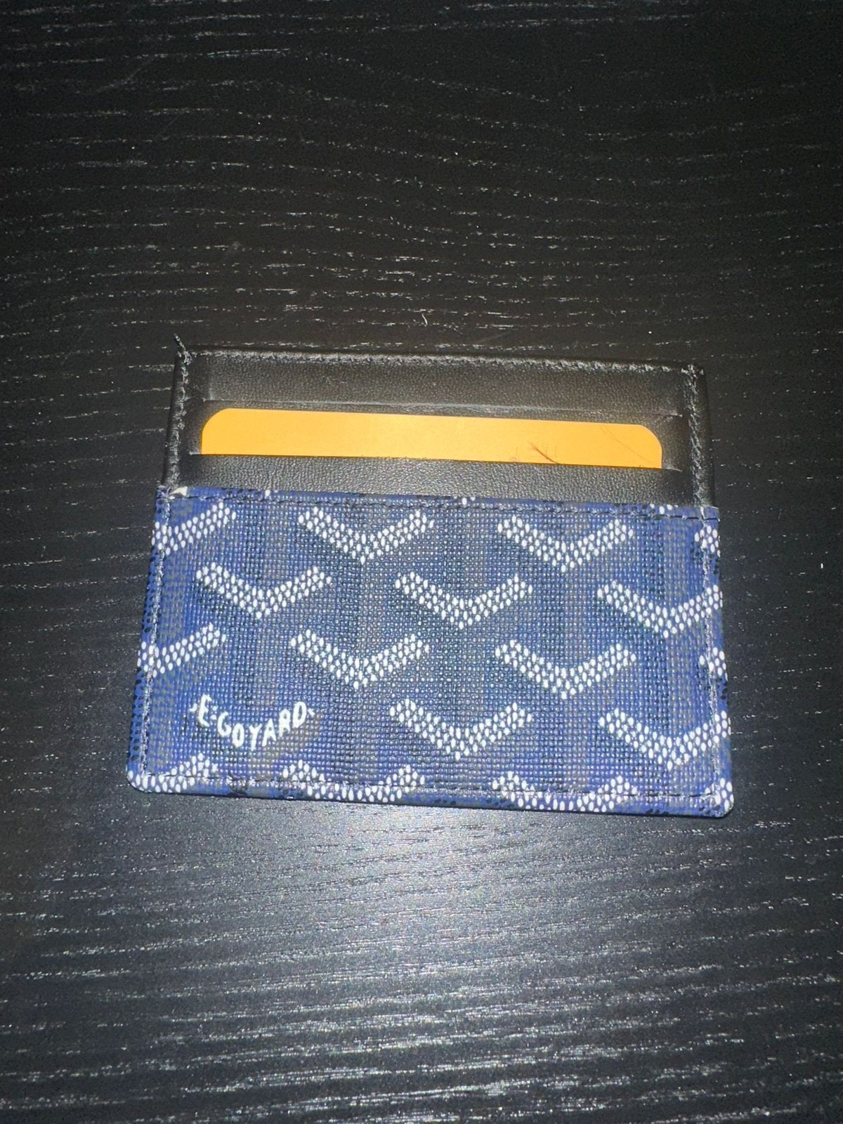Goyard pasjeshouder, Ophalen of Verzenden, Nieuw, Blauw, Overige merken