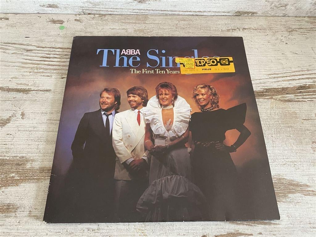 Abba - Abba the singles the first ten years dubbel vinyl [14, Verzenden, Zo goed als nieuw, 12 inch