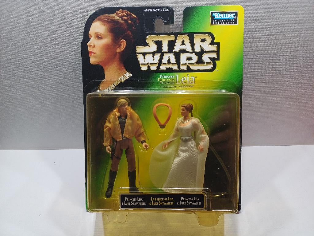 Star Wars Han Princess Leia & Luke Skywalker POTF Kenner, Ophalen of Verzenden, Nieuw, Actiefiguurtje
