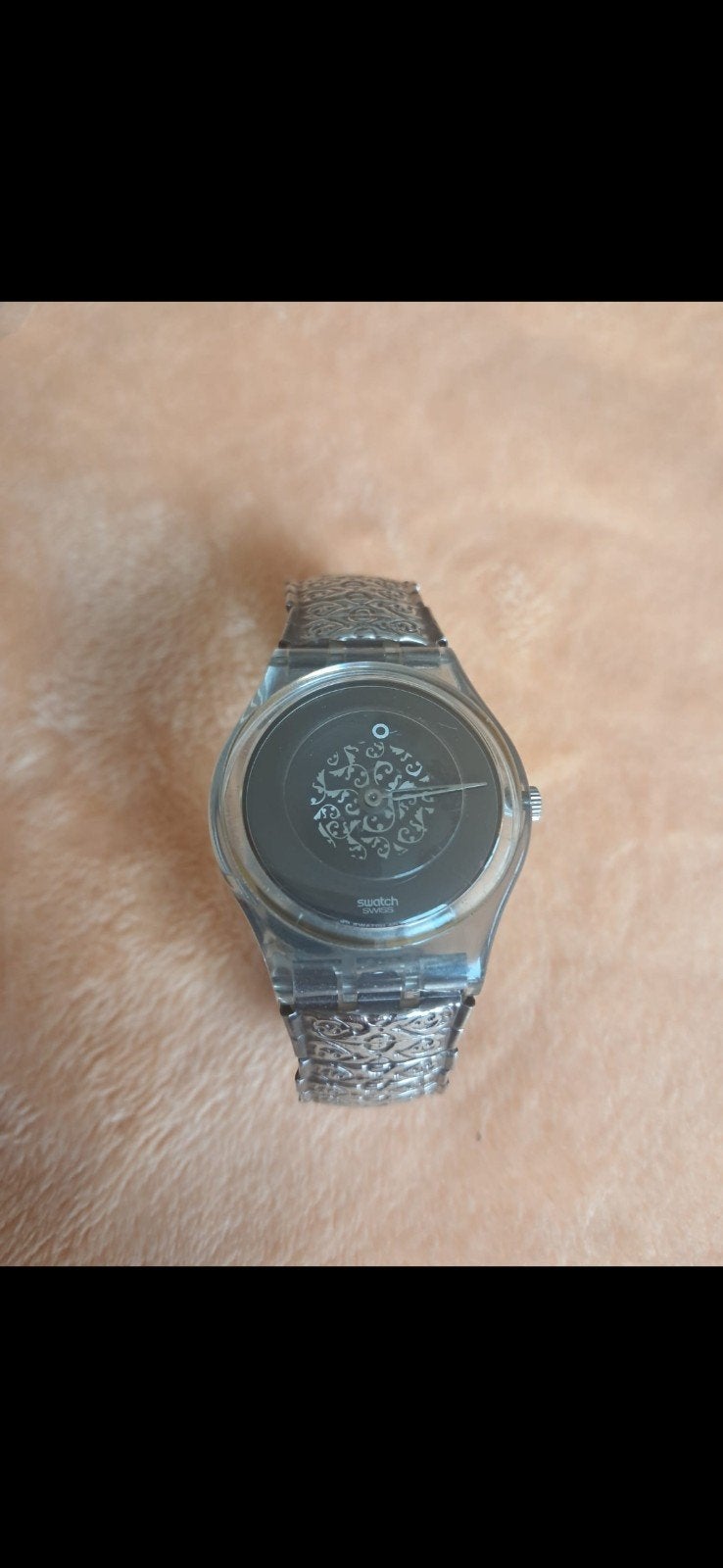 Swatch Gent flex antiquite  gm151 , 2000, Staal, Kunststof, Gebruikt, Polshorloge
