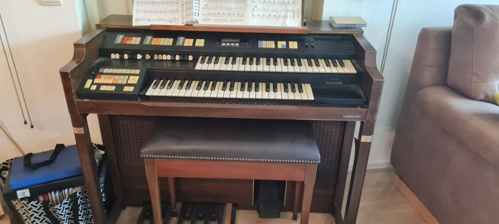Hammond Orgel, Ophalen, Gebruikt, 2 klavieren, Hammondorgel