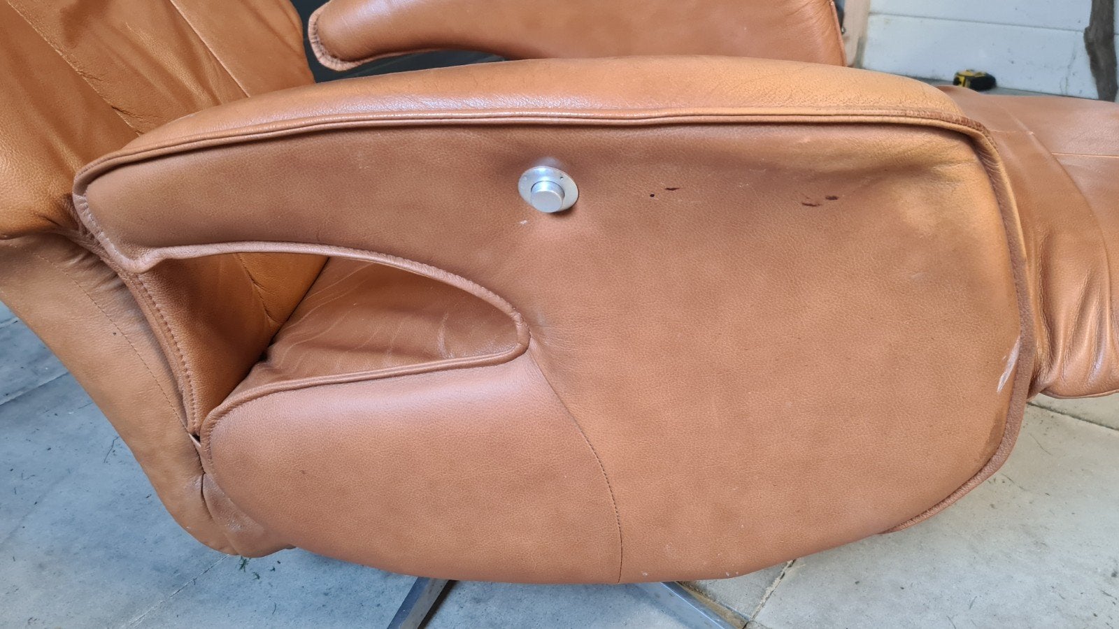 Foto 6 van Leren Relaxfauteuil - Comfortabel en Verstelbaar