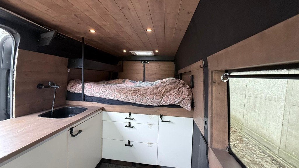Fiat Ducato L3H2 camper 2012 – met motorschade - tiny house., Buscamper of Camperbus, Koelkast, Fiat, Tot en met 2