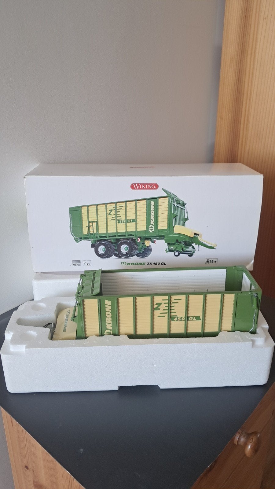 Wiking Krone ZX 450 GL, Ophalen of Verzenden, Nieuw, Tractor of Landbouw, Overige merken
