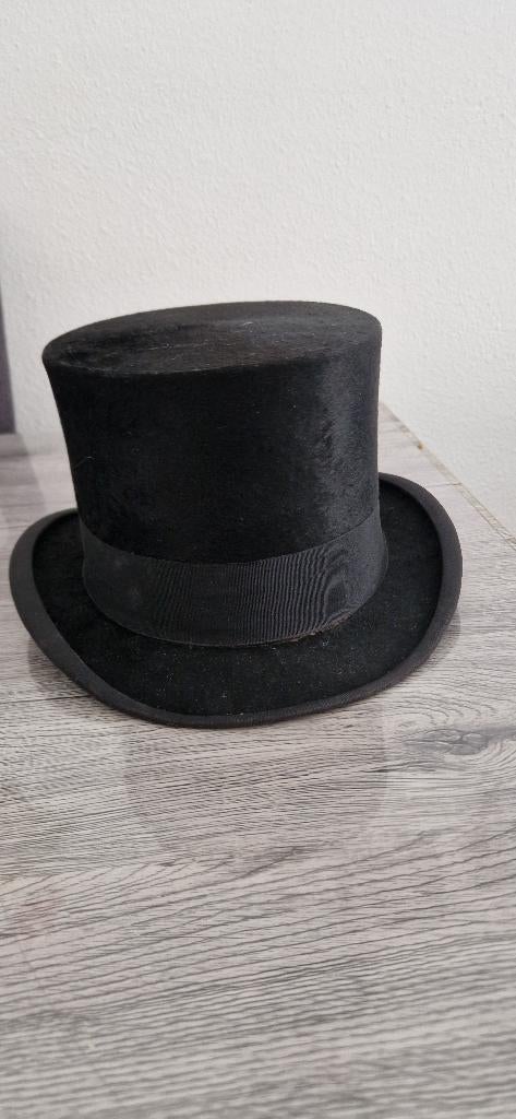 Vintage hoge zijde hoed, Ophalen, Heren, Overige merken