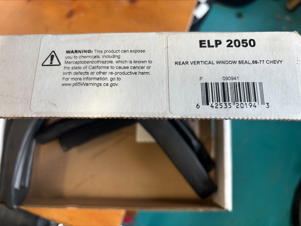 Rubbers achterramen Corvette C3 nieuw, Ophalen of Verzenden, Nieuw, Chevrolet