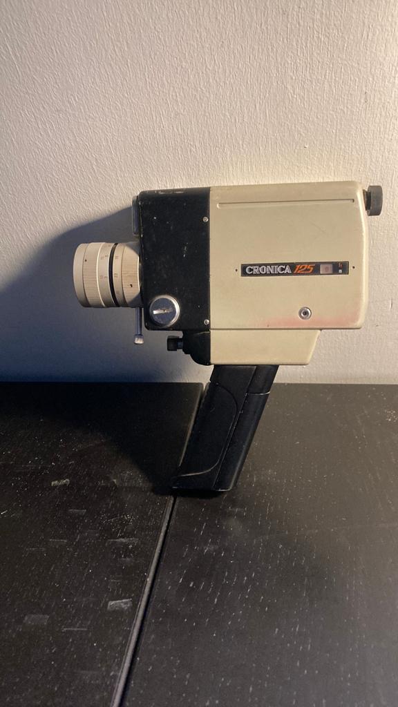 Vintage Cronica 125 Super 8 filmcamera, Ophalen of Verzenden, 8mm, Camera