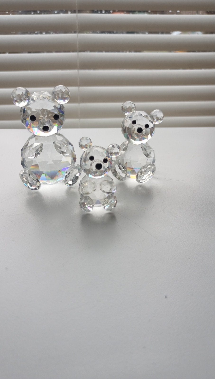 Swarovski beer groot , middel, klein, Ophalen of Verzenden, Zo goed als nieuw, Figuurtje