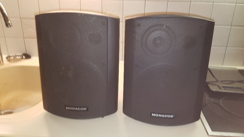 Monacor  MKA 60 Set SW, Audio, Tv en Foto, Luidsprekers, Overige typen, Zo goed als nieuw, 60 tot 120 watt, Ophalen