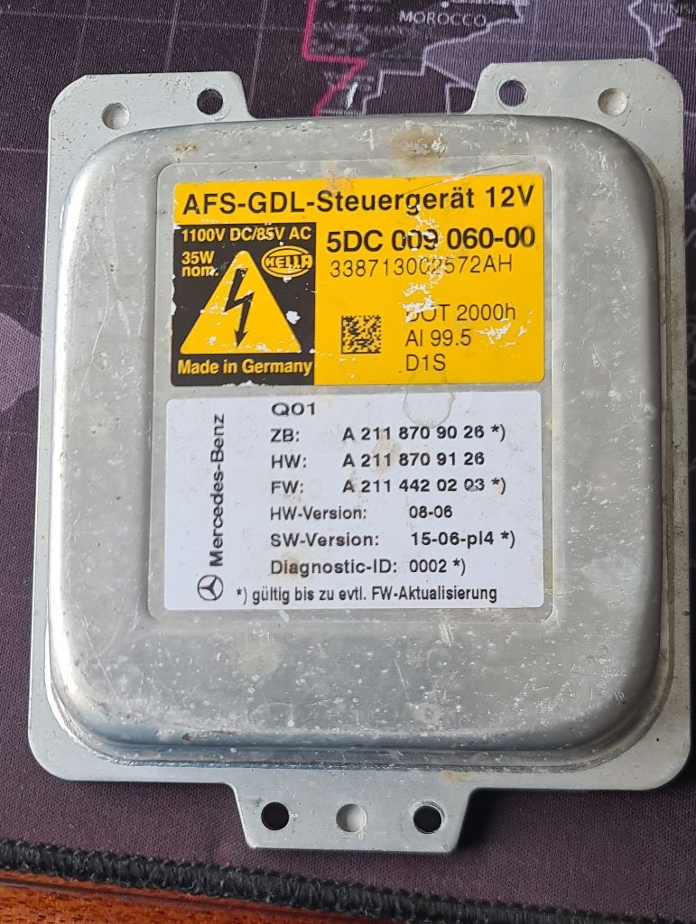 Ballast / Xenon Module voor Mercedes ORIGINEEL, Ophalen of Verzenden, Gebruikt, Mercedes-Benz