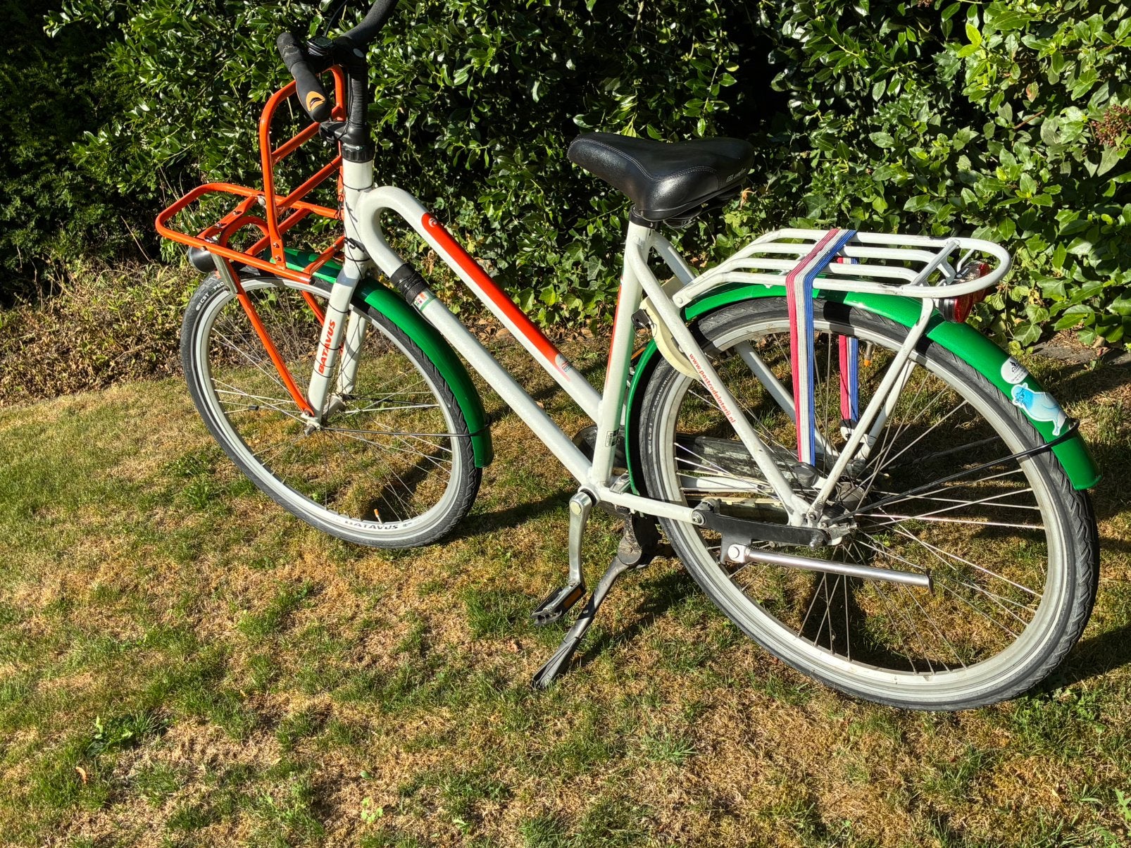 Degelijke Batavus postcodeloterij fiets met versnellingen, Ophalen, Terugtraprem, Gebruikt, Versnellingen