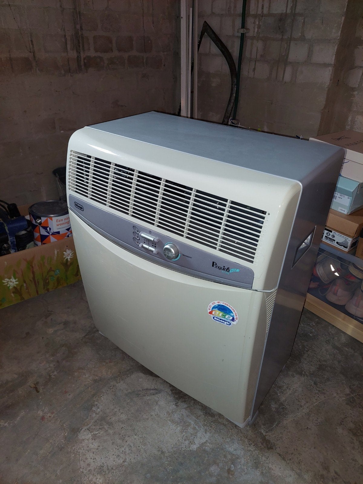 Mobiele Airco, ideaal voor de hete dagen!, Ophalen, Gebruikt, Minder dan 60 m³, Mobiele airco
