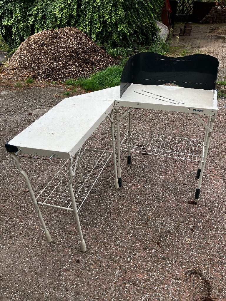 vintage camping keuken, Caravans en Kamperen, Ophalen, Gebruikt, Campingmeubel-accessoire