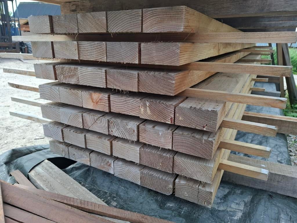 Douglas palen balken 5x10x400 cm bezorgen mogelijk, Tuin en Terras, Palen, Balken en Planken, Ophalen, Nieuw, 250 cm of meer, Balken