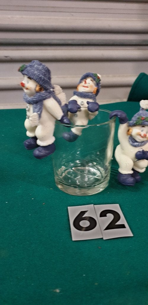 62 ] sneeuwpoppen bloempot hangers van steen, Ophalen of Verzenden, 'T Olde Gre-j, Info@toldegrej.nl, Endepoelstraat 20f Didam