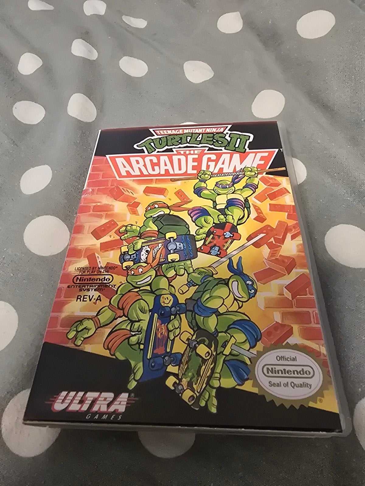 Turtles 2 nes, Spelcomputers en Games, Games | Nintendo NES, Avontuur en Actie, 2 spelers, Ophalen of Verzenden, Zo goed als nieuw