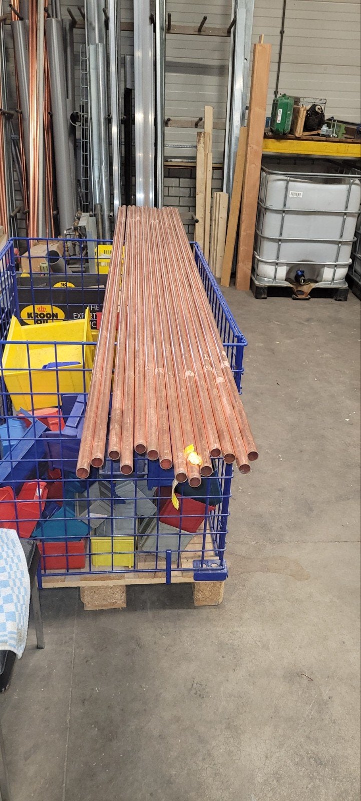 koperen buis 22 mm, Ophalen, Overige materialen, 2 tot 4 meter, Nieuw