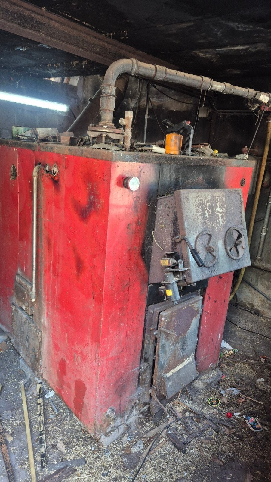 Houtkachel te koop, Ophalen, Gebruikt, Hout, Houtkachel