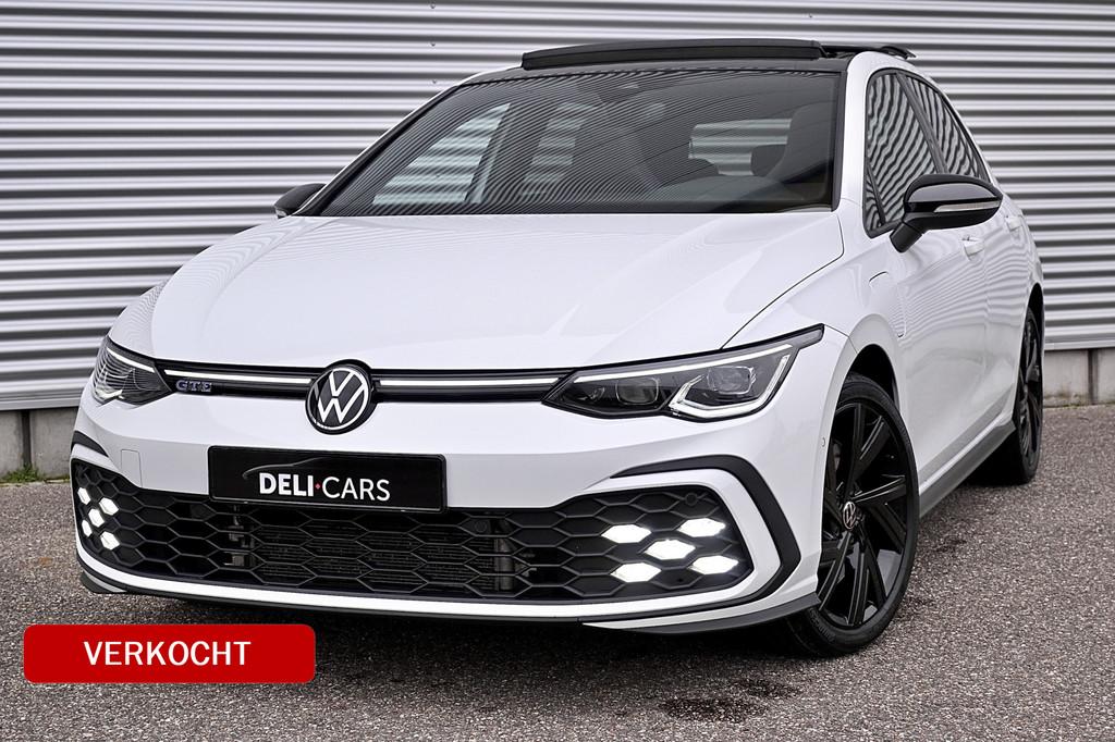 Volkswagen Golf 1.4 eHybrid GTE 245 pk Black Style IQ-Light, Stof, Gebruikt, Zwart, 4 cilinders