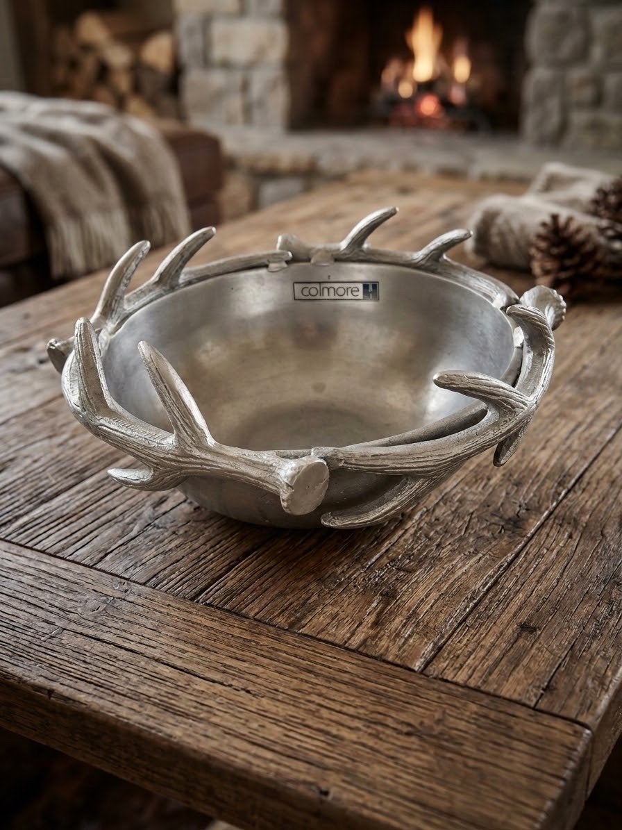 Colmore Schaal met Hertenhoorn Design, Antiek en Kunst, Ophalen