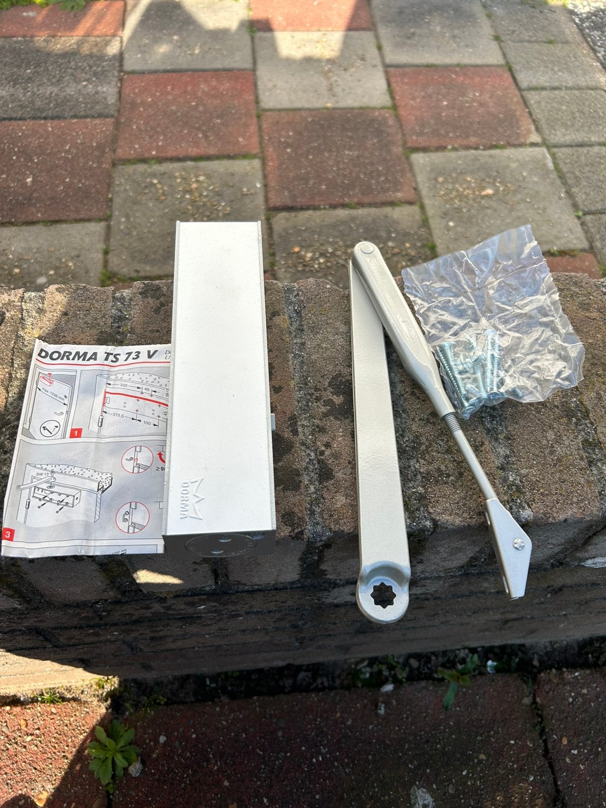 Deur vager, Ophalen, Zo goed als nieuw, Slot