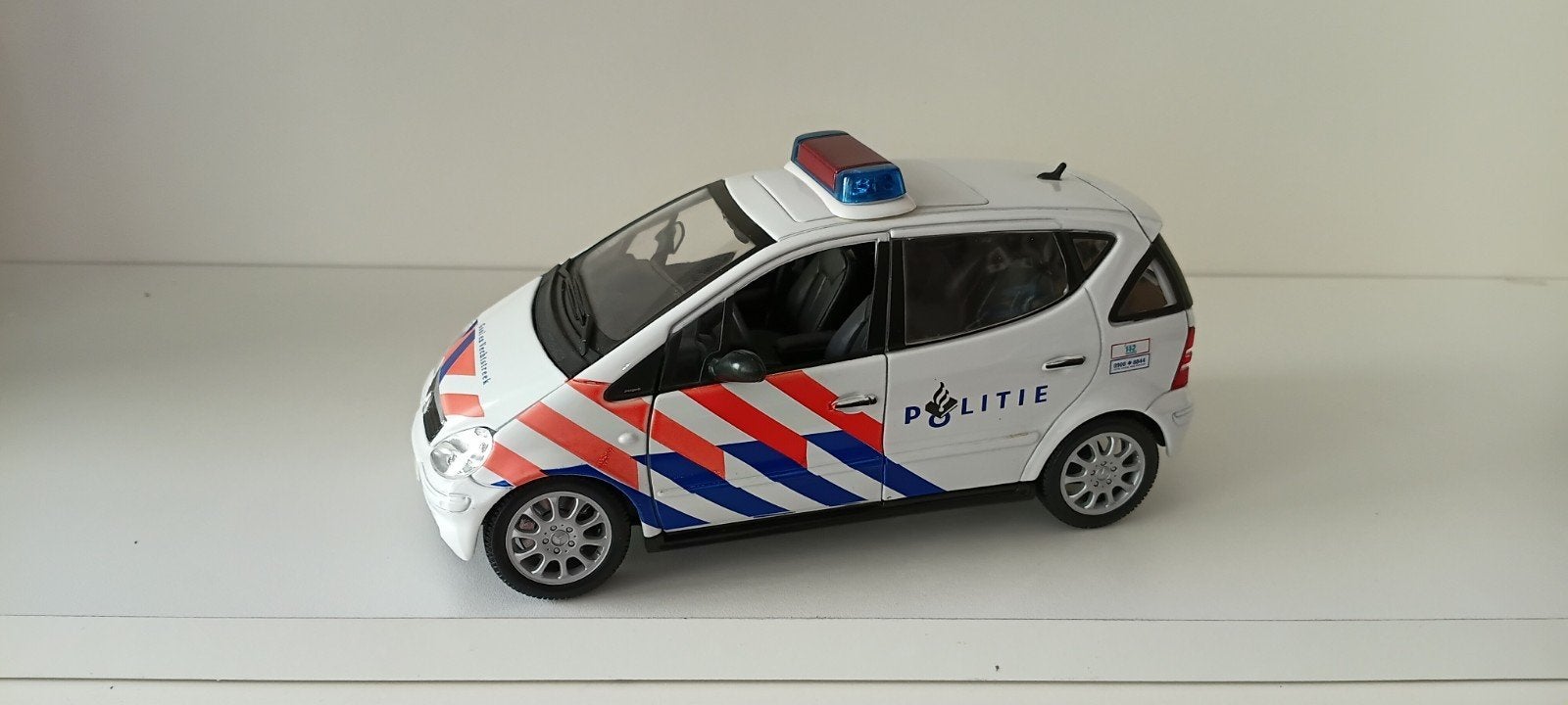 Mercedes  A Class long version Politie Gooi en Vechtstreek, Hobby en Vrije tijd, Modelauto's | 1:18, Ophalen of Verzenden, Nieuw