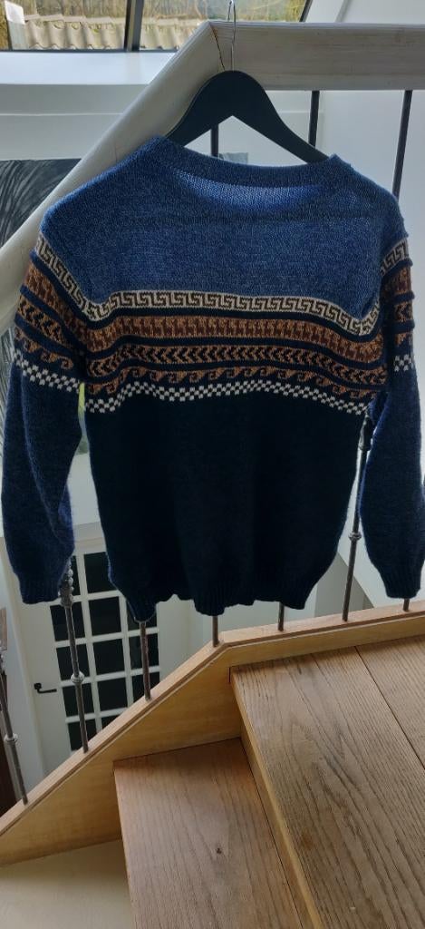 Alpaca trui Peru M/L unisex, Blauw, Maat 42/44 (L), Ophalen of Verzenden, Onbekend