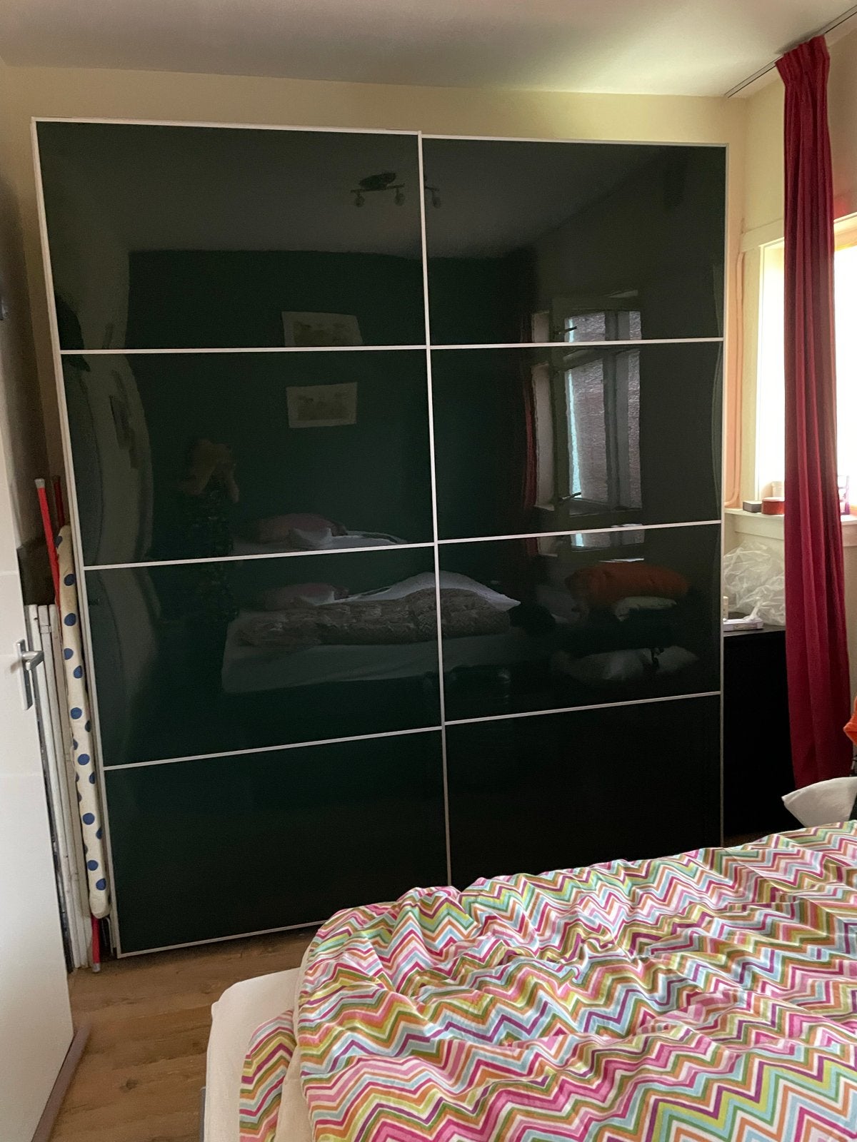 Ikea Pax kast 239x200x67 cm - Groen, Ophalen, Gebruikt, 200 cm of meer, Met deur(en)