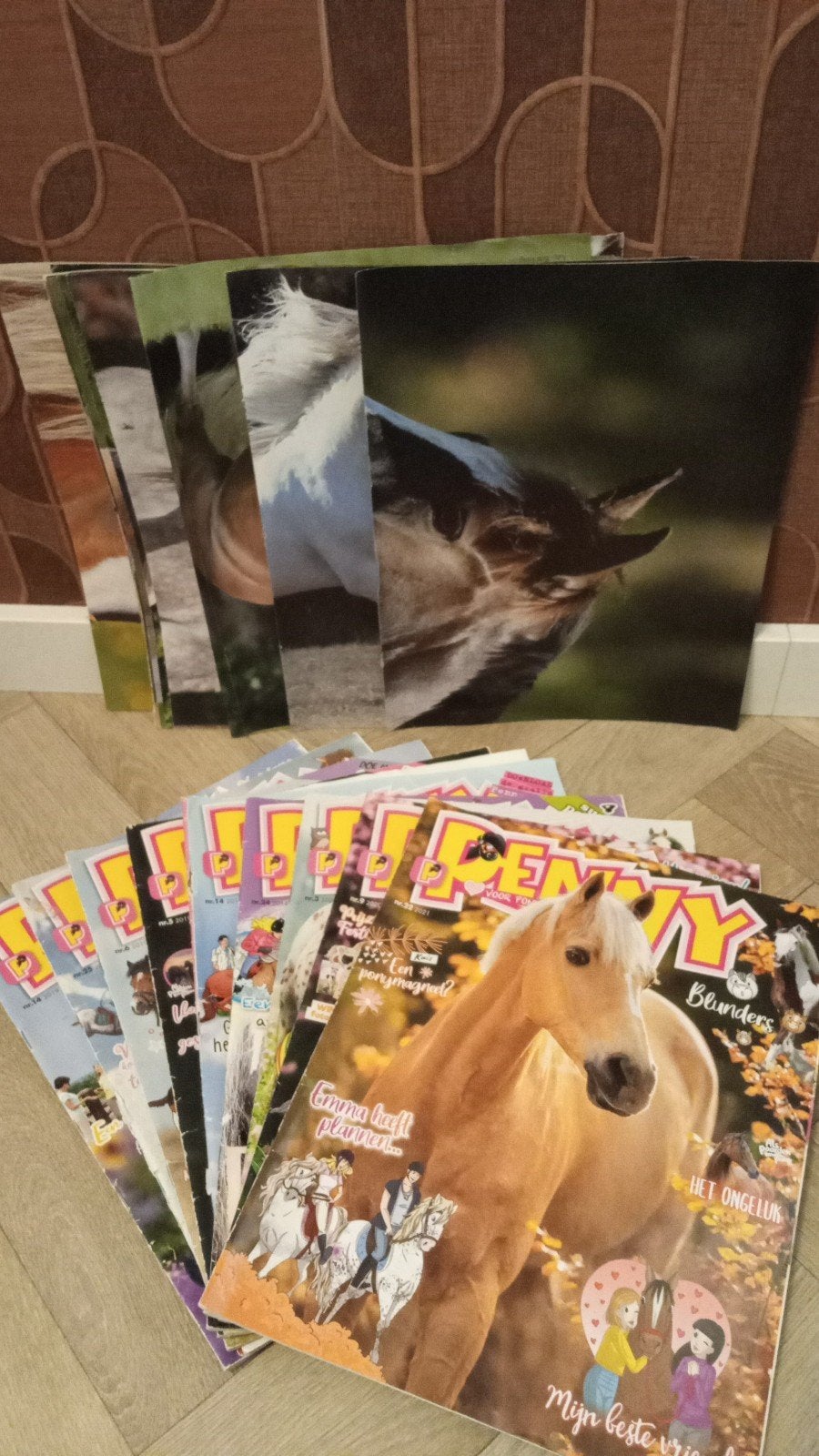 9 hele dikke penny tijdschriften + posters. Meer strips, Meerdere stripboeken, Ophalen of Verzenden, Penny