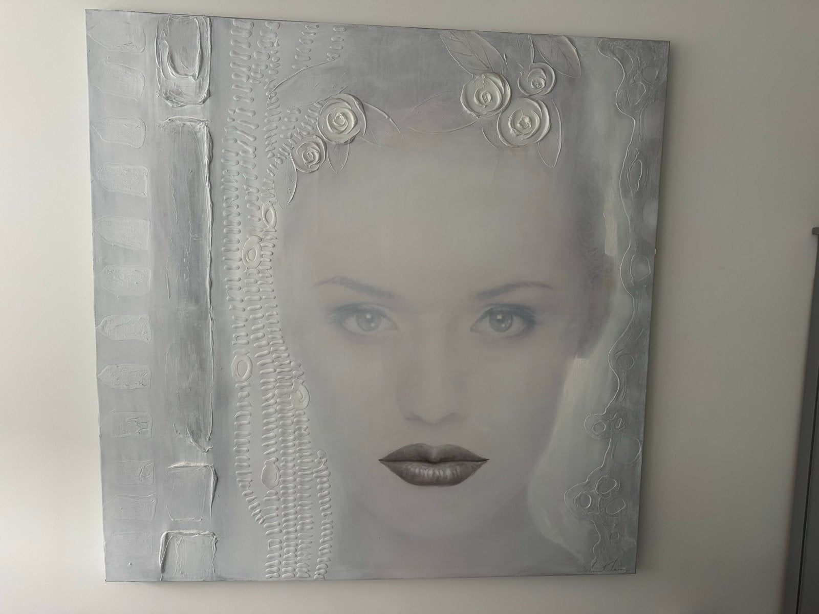 2 Schilderijen, Ophalen, Met textuur, Olieverf, Portret