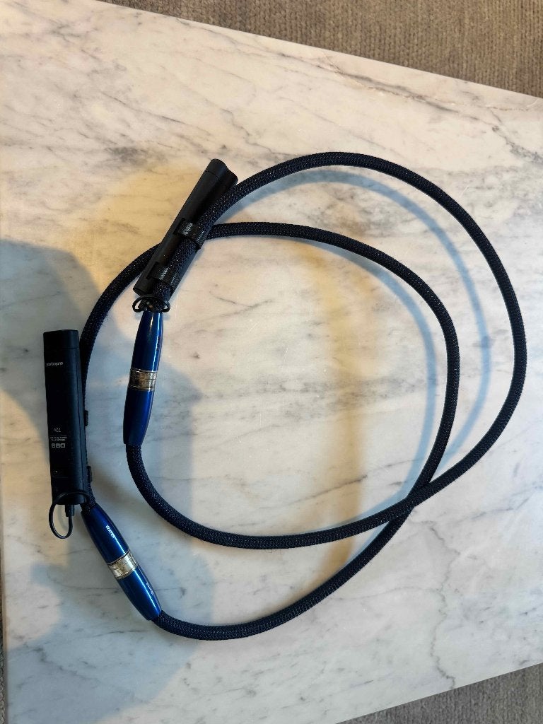 AudioQuest Water Gen1 XLR interconnects, Ophalen of Verzenden, Zo goed als nieuw, Minder dan 2 meter, Interlink-kabel