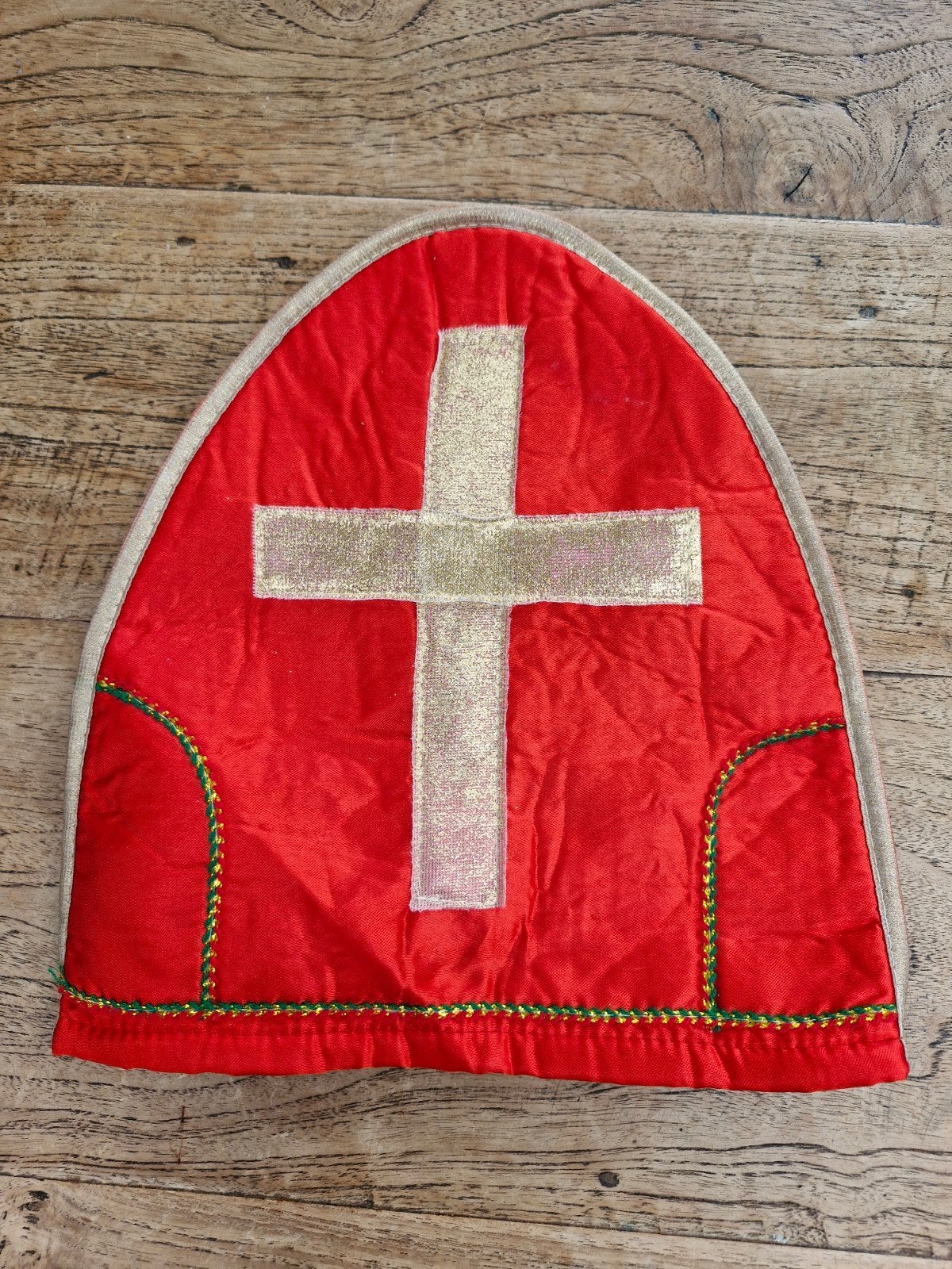 Sinterklaas mijter voor kind, Ophalen, Gebruikt