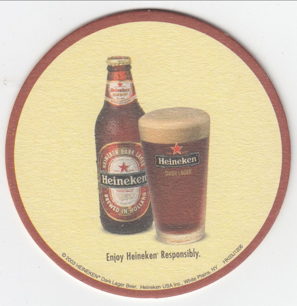 1 HEINEKEN BIERVILTJE, Verzamelen, Ophalen of Verzenden, Gebruikt, Viltje(s), Heineken