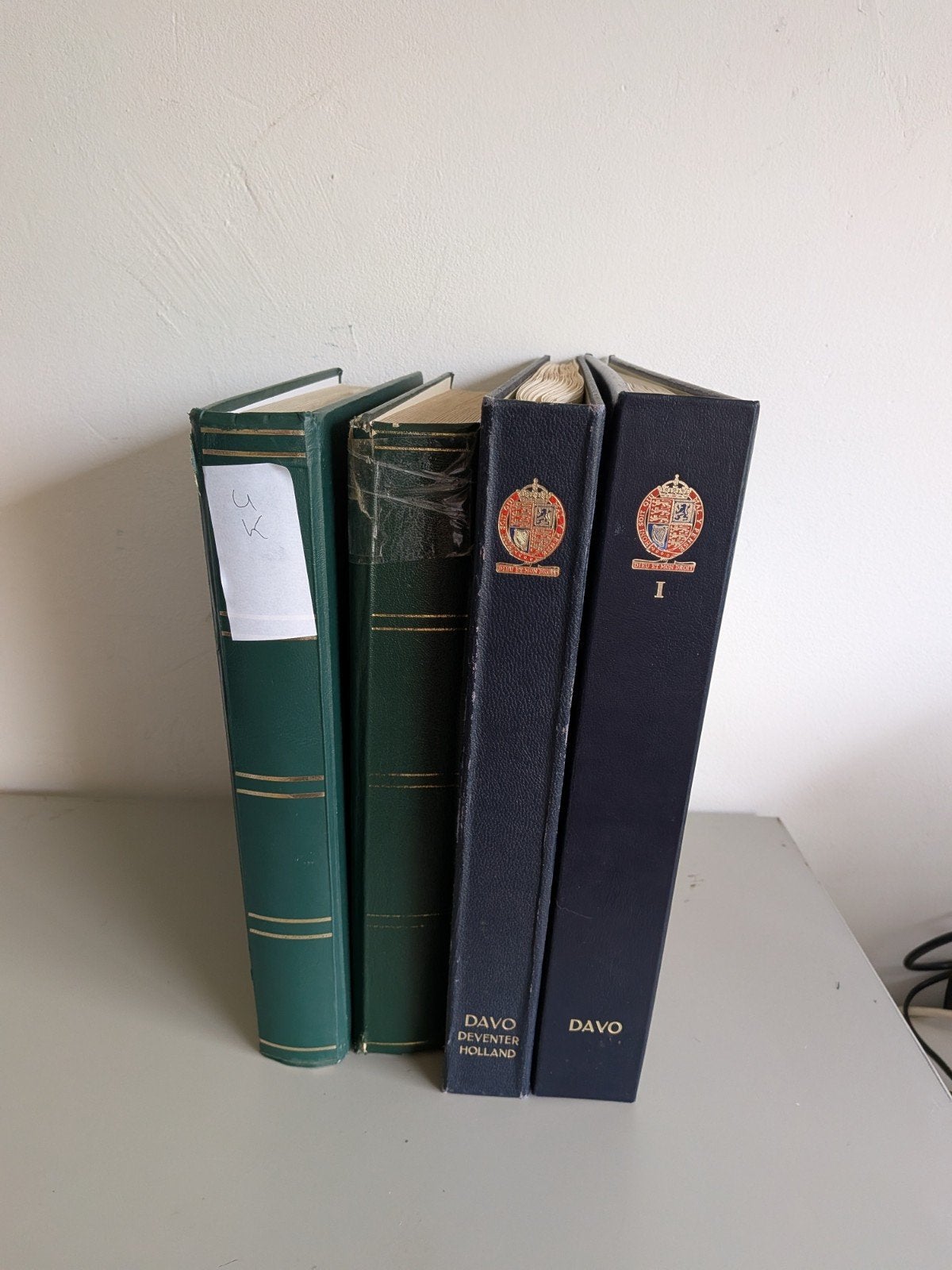 Engeland collectie in 2 Davo albums en 2 stockboeken, Ophalen of Verzenden, Buitenland