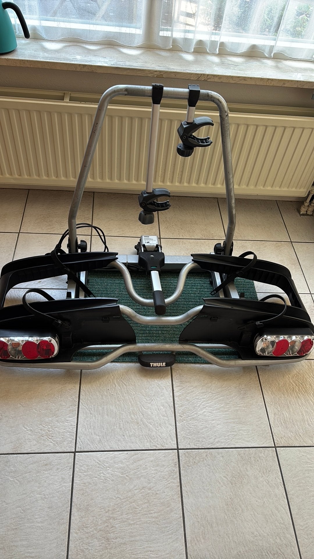 Thule Fietsendrager Type EP 915 voor Trekhaak, Ophalen, 2 fietsen, Gebruikt, Trekhaakdrager