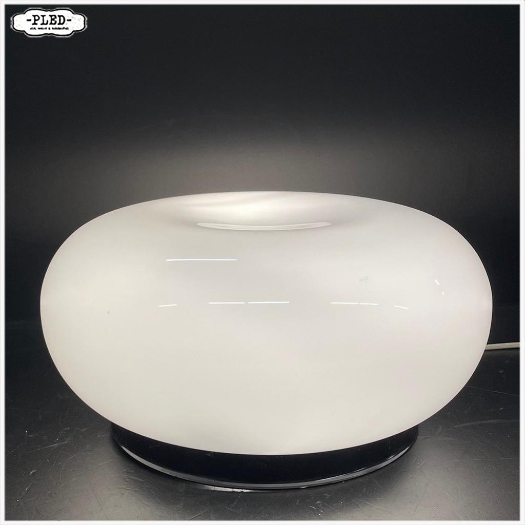 Vintage Plafoniere Plafondlamp Lamp Opaline, Gebruikt, Ophalen of Verzenden, Glas, Vintage Gispenstijl