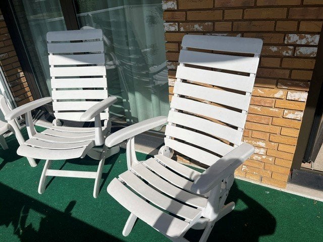 Kettler tuinstoelen, Ophalen, Gebruikt, Kunststof, Verstelbaar
