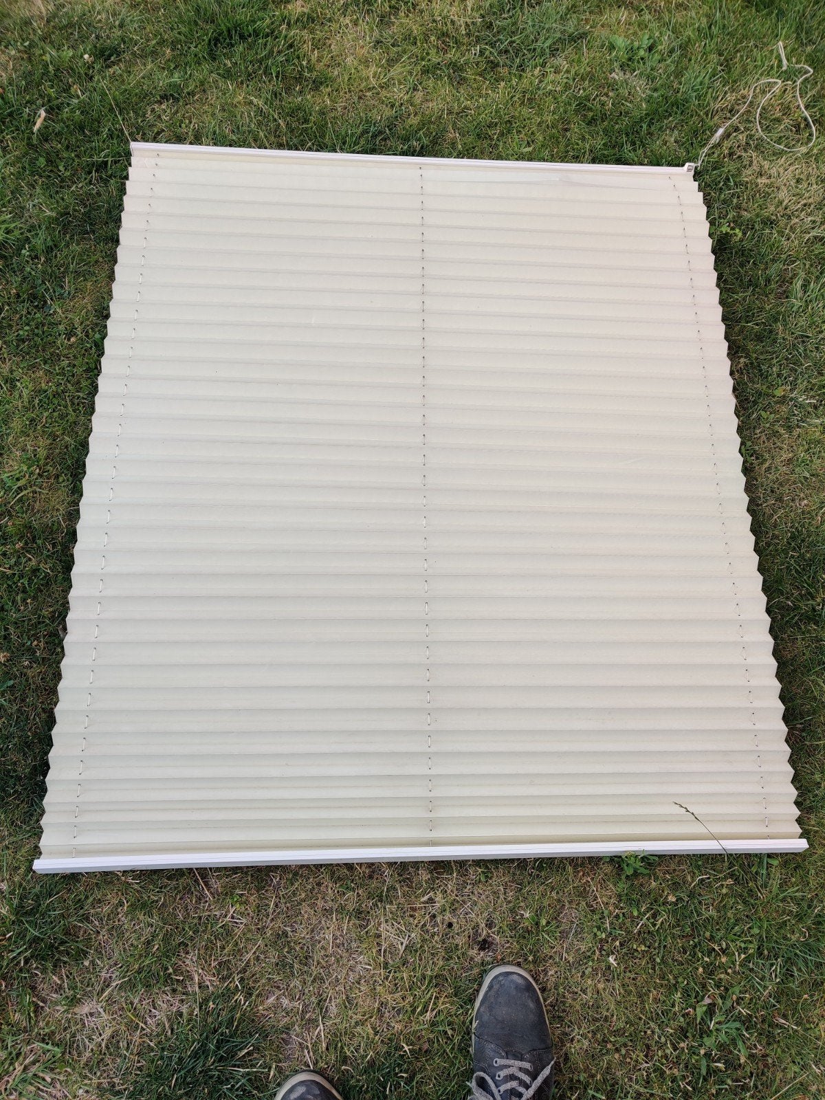 Luxaflex in diverse afmetingen - Crème/Zwart met zilveren ac, Luxaflex, Ophalen, Crème