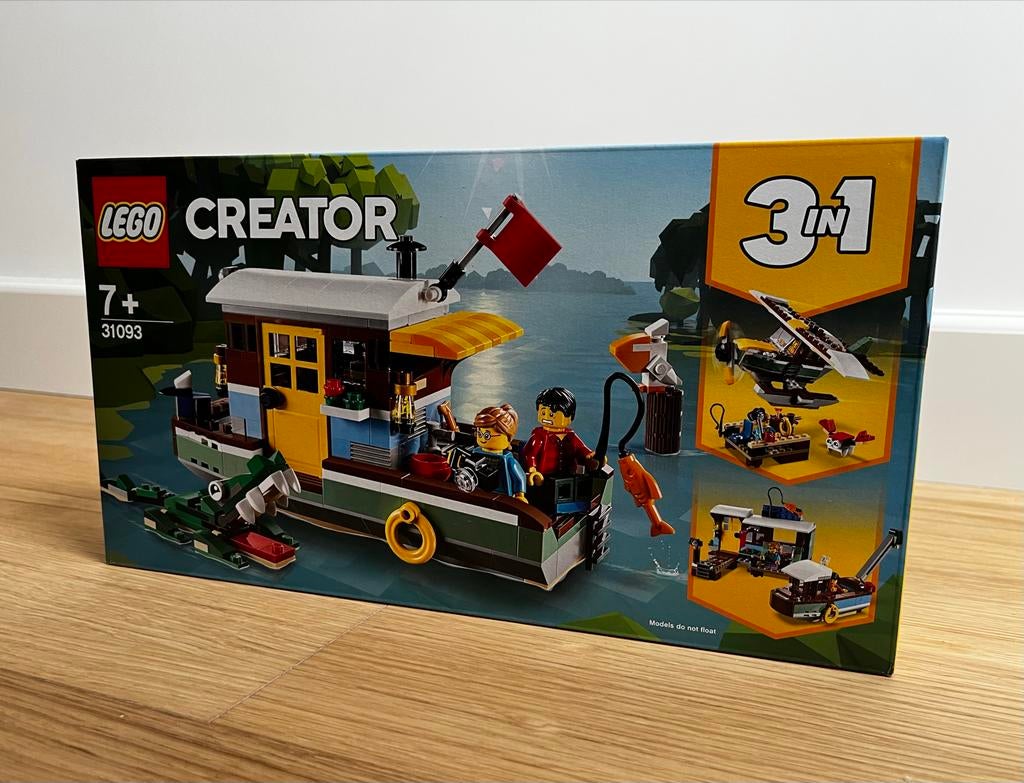 LEGO 31093 Creator 3in1 Woonboot aan de rivier (SEALED), Kinderen en Baby's, Speelgoed | Duplo en Lego, Lego, Nieuw, Ophalen of Verzenden