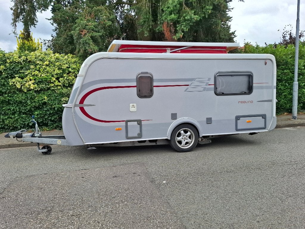 Eriba Feeling 430, Rondzit, Dwarsbed, Particulier, 4 tot 5 meter