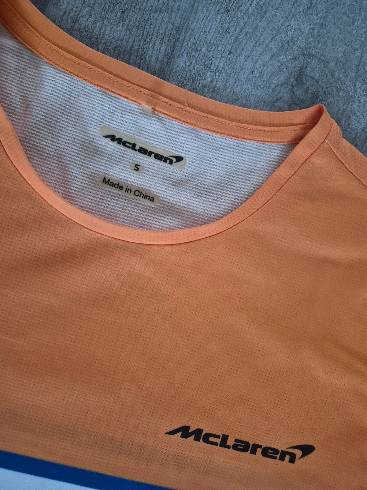 McLaren F1 Team T-shirt - Maat S, Verzenden, McLaren, Oranje, Zo goed als nieuw