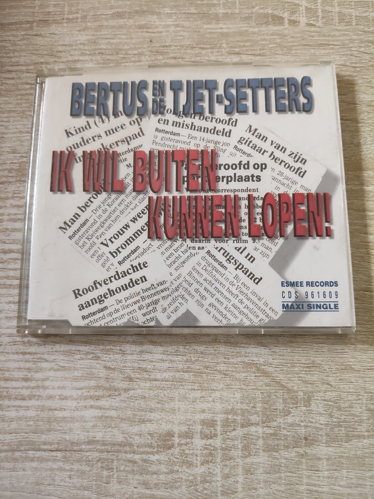 Bertus en de tjet-setters - ik wil buiten kunnen lopen, Ophalen of Verzenden, Nederlandstalig