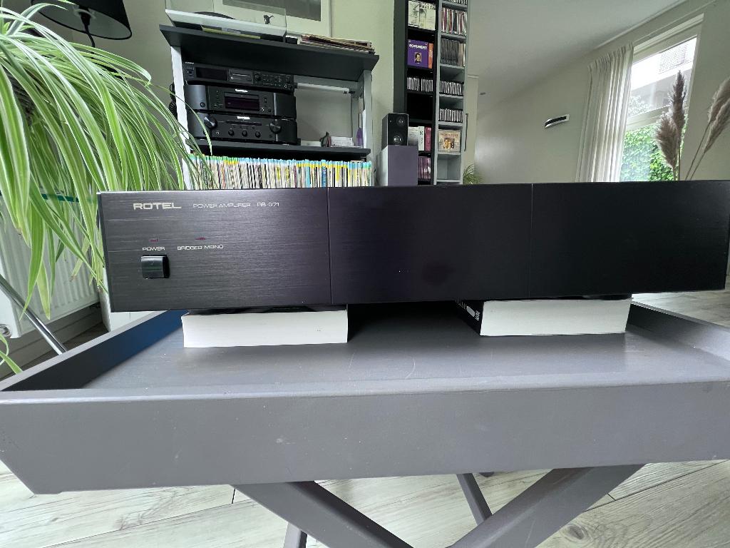 Rotel eindversterker RB 971, Gebruikt, 60 tot 120 watt, Stereo, Ophalen