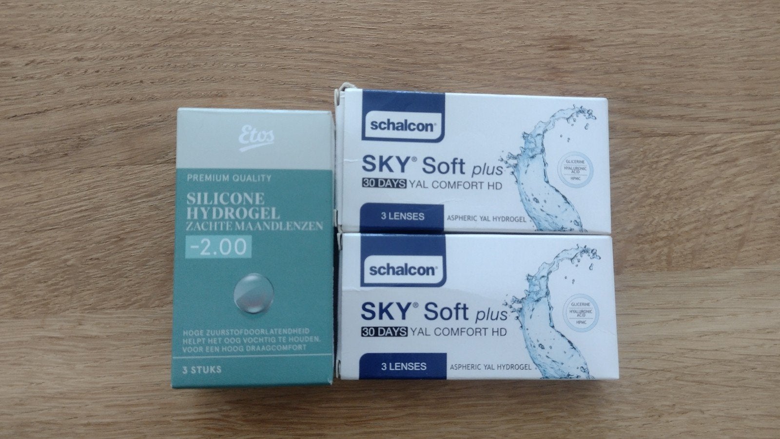 Zachte maandlenzen -2.00 (Etos & Schalcon Sky Soft Plus), Ophalen of Verzenden, Nieuw, Handen en Nagels
