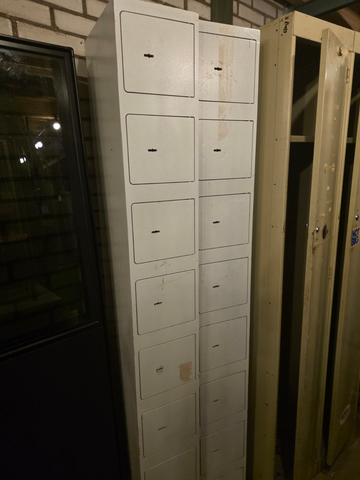 Wapenkluis sleutel zwaar metaal 176x22x35cm locker gunlocker, Ophalen, Gebruikt, ., .