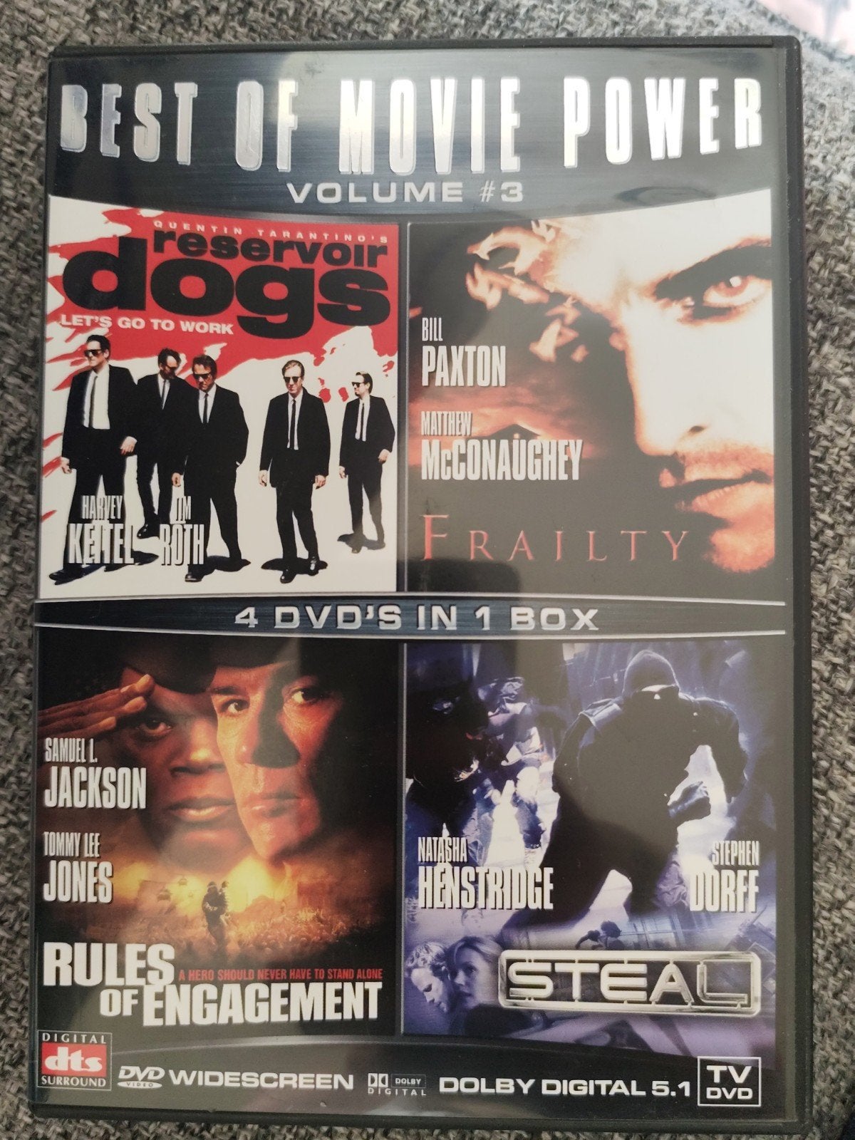 Best of Movie Power Volume #3 (4 DVD's in 1 Box), Cd's en Dvd's, Vanaf 16 jaar, Nederlands, Ophalen of Verzenden, Inclusief doosje